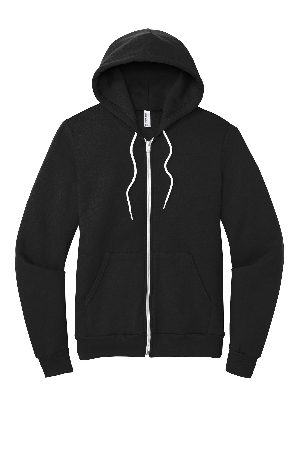 American Apparel USA Collection Flex Fleece Zip Hoodie. F497-1