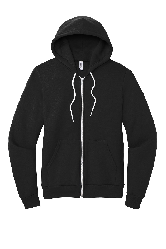 American Apparel USA Collection Flex Fleece Zip Hoodie. F497-1