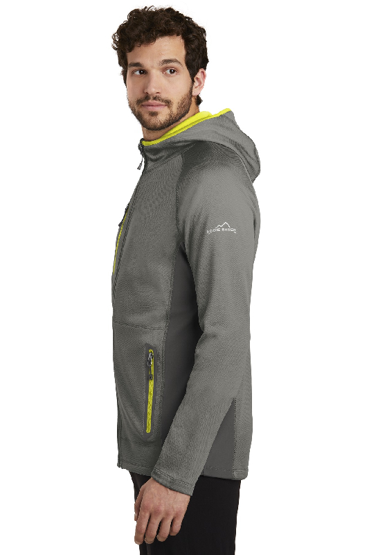Eddie Bauer Sport Hooded Full-Zip Fleece Jacket. EB244-5