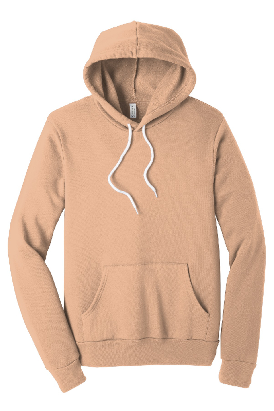 BELLA+CANVAS Unisex Sponge Fleece Pullover Hoodie. BC3719-1