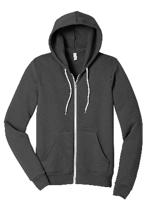 BELLA+CANVAS Unisex Sponge Fleece Full-Zip Hoodie. BC3739-1