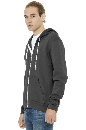 BELLA+CANVAS Unisex Sponge Fleece Full-Zip Hoodie. BC3739-2
