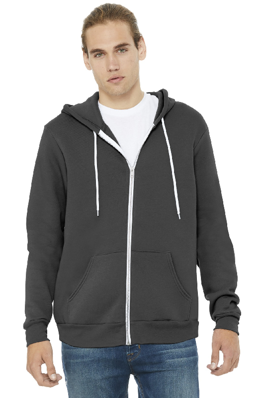 BELLA+CANVAS Unisex Sponge Fleece Full-Zip Hoodie. BC3739-4