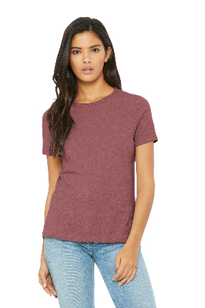 BELLA+CANVAS Women's Relaxed Jersey Short Sleeve Tee. BC6400-4