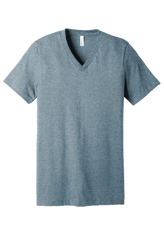 BELLA+CANVAS Unisex Jersey Short Sleeve V-Neck Tee. BC3005-0
