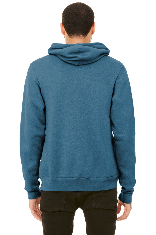 BELLA+CANVAS Unisex Sponge Fleece Pullover Hoodie. BC3719-3
