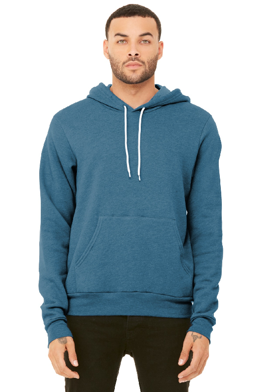 BELLA+CANVAS Unisex Sponge Fleece Pullover Hoodie. BC3719-4