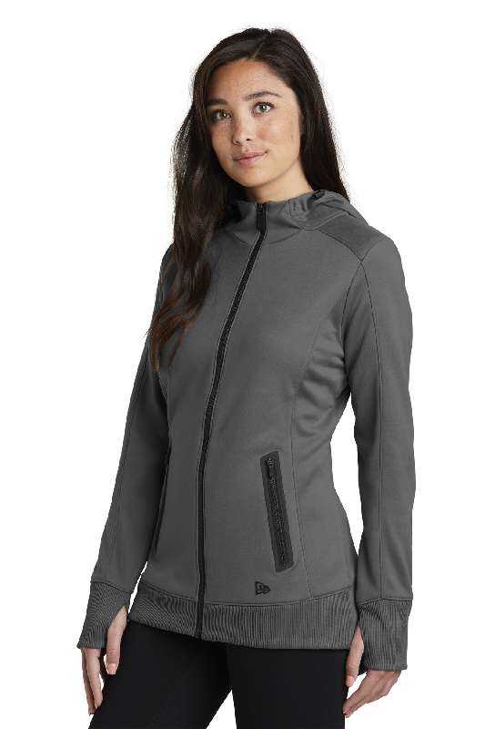 New Era Ladies Venue Fleece Full-Zip Hoodie. LNEA522-2