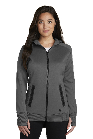 New Era Ladies Venue Fleece Full-Zip Hoodie. LNEA522-4