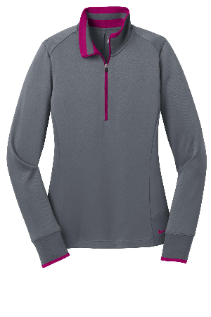 Nike Ladies Dri-FIT 1/2-Zip Cover-Up. 578674-1