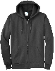 Port & Company Tall Essential Fleece Full-Zip Hooded Sweatshirt. PC90ZHT-1