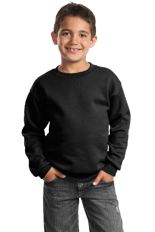 Port & Company - Youth Core Fleece Crewneck Sweatshirt. PC90Y-0