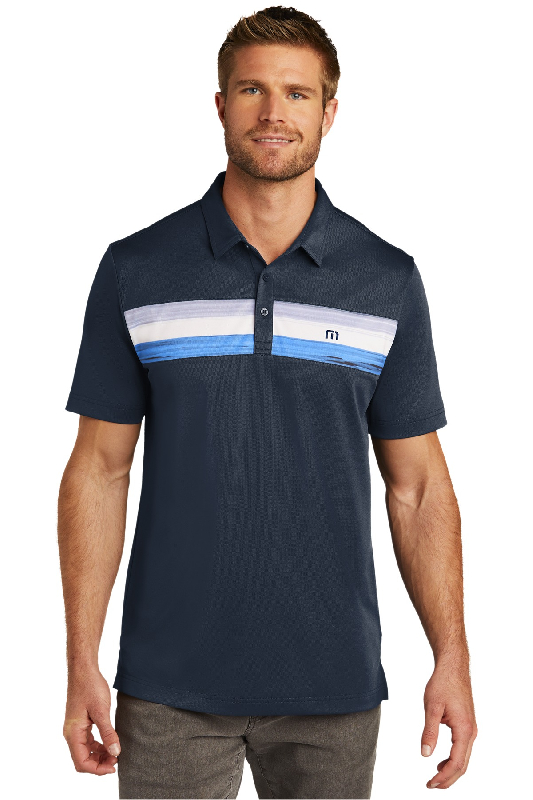 TravisMathew Cabana Chest Stripe Polo. TM1MU416-4