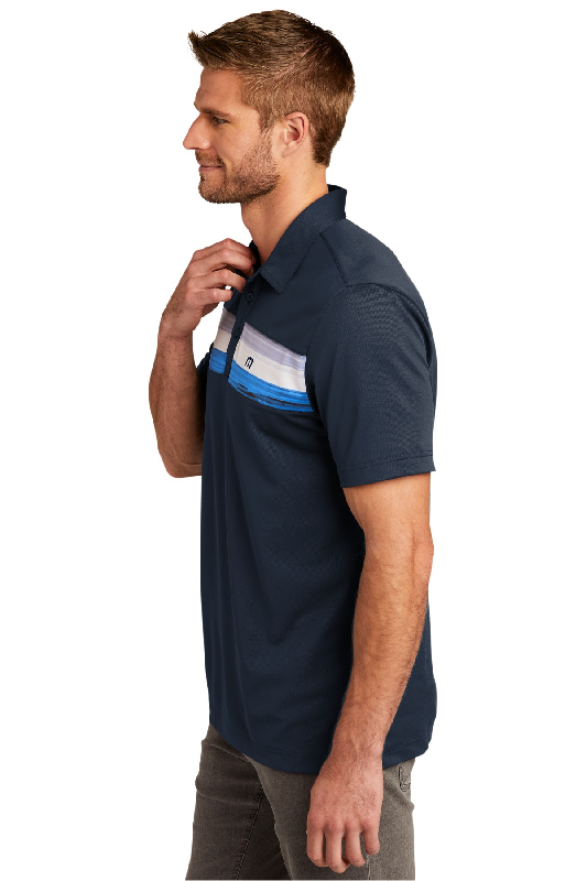 TravisMathew Cabana Chest Stripe Polo. TM1MU416-5