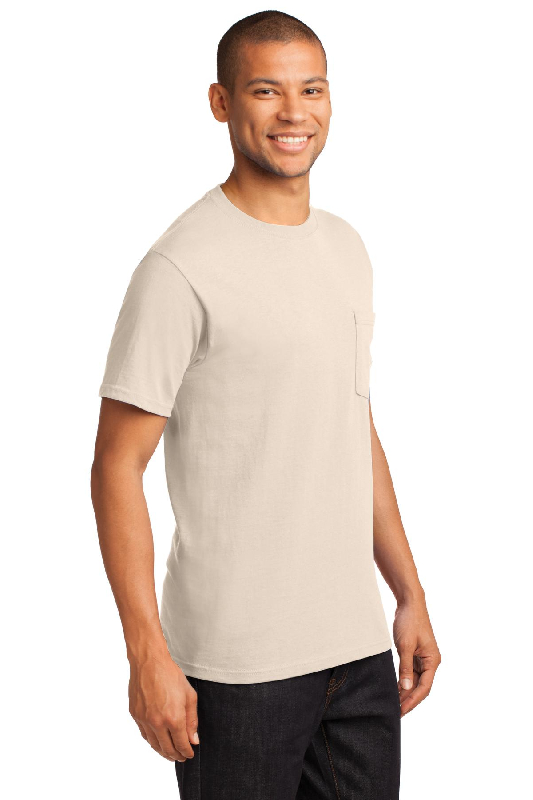 Port & Company - Tall Essential Pocket Tee. PC61PT-0