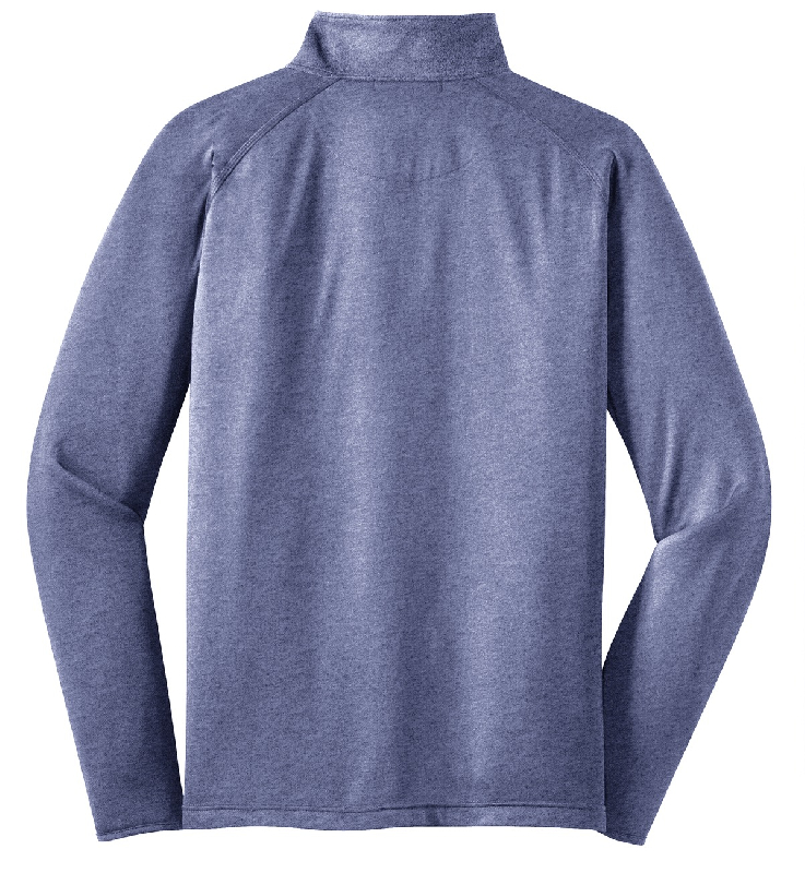 Sport-Tek Tall Sport-Wick Stretch 1/2-Zip Pullover. TST850-0