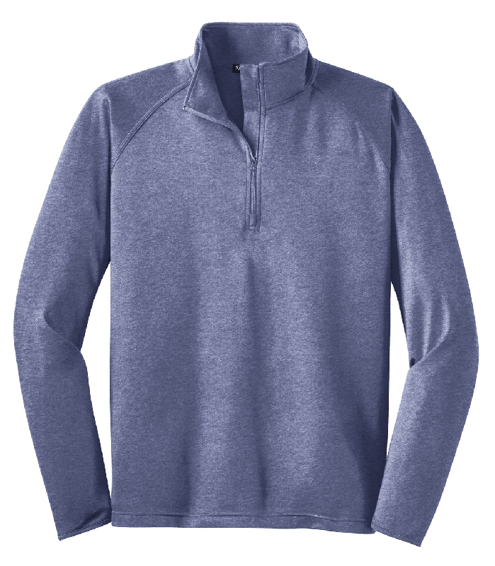 Sport-Tek Tall Sport-Wick Stretch 1/2-Zip Pullover. TST850-1