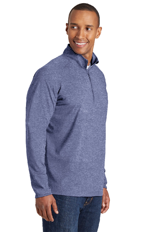 Sport-Tek Tall Sport-Wick Stretch 1/2-Zip Pullover. TST850-2
