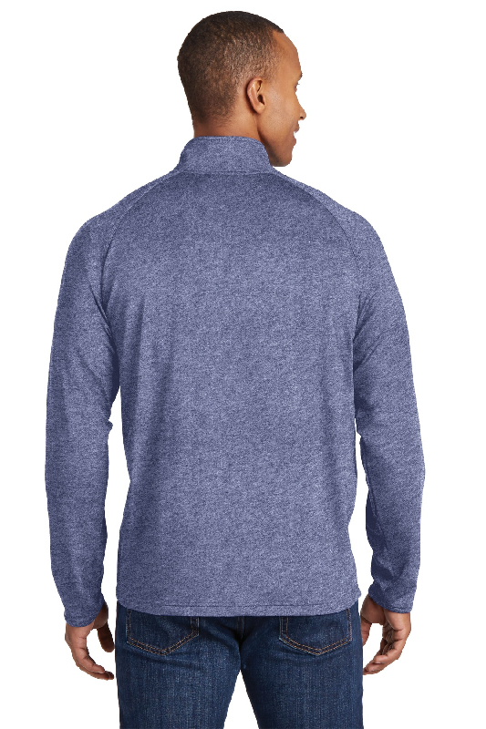 Sport-Tek Tall Sport-Wick Stretch 1/2-Zip Pullover. TST850-3