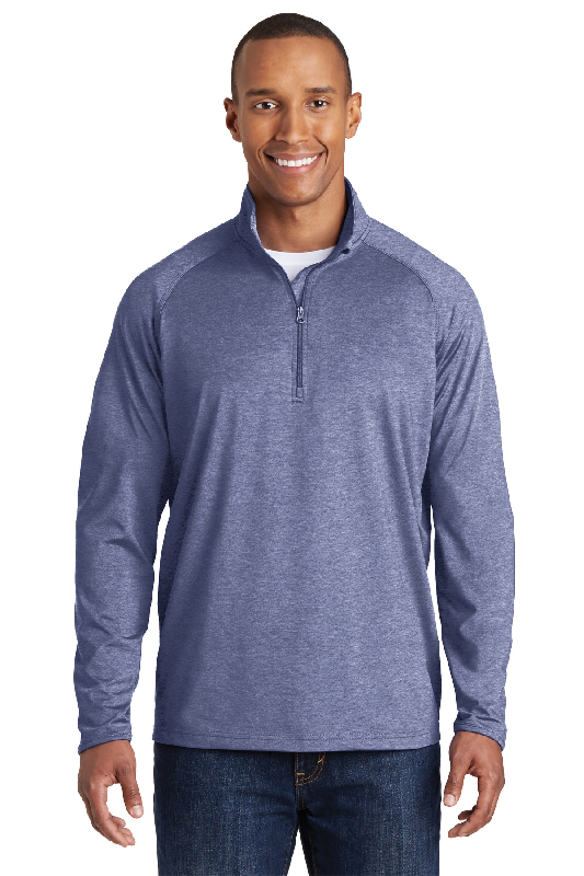 Sport-Tek Tall Sport-Wick Stretch 1/2-Zip Pullover. TST850-4