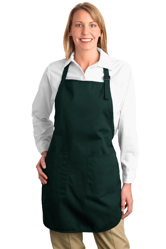 Port Authority Full-Length Apron with Pockets. A500-0