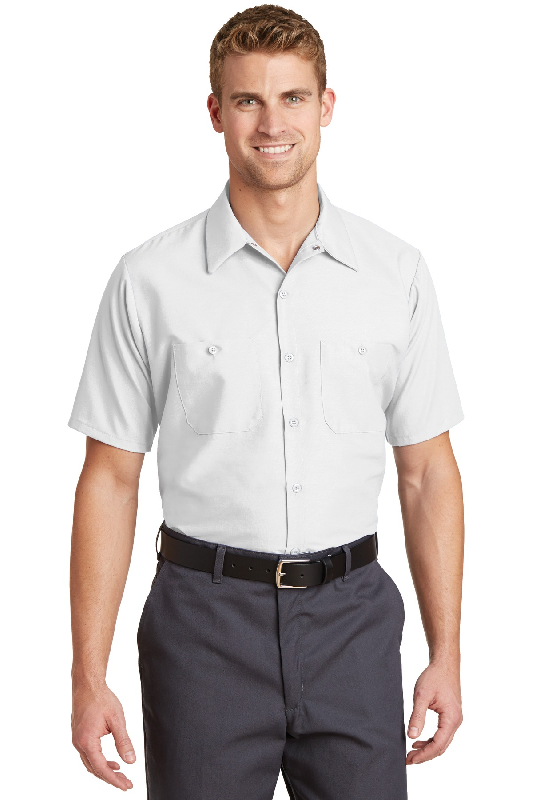 Red Kap Short Sleeve Industrial Work Shirt. SP24-4