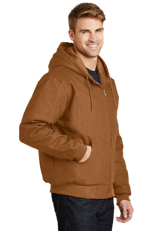 CornerStone - Duck Cloth Hooded Work Jacket. J763H-1