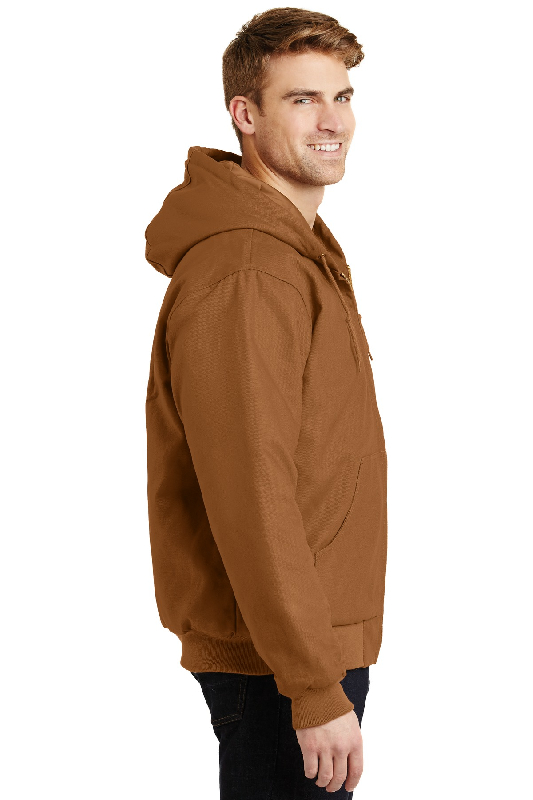 CornerStone - Duck Cloth Hooded Work Jacket. J763H-4