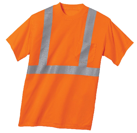 CornerStone - ANSI 107 Class 2 Safety T-Shirt. CS401-0
