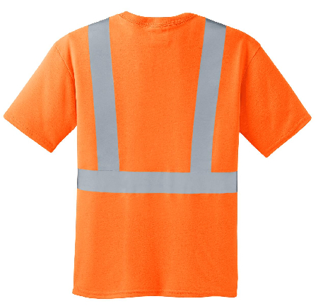 CornerStone - ANSI 107 Class 2 Safety T-Shirt. CS401-1