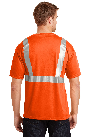 CornerStone - ANSI 107 Class 2 Safety T-Shirt. CS401-3
