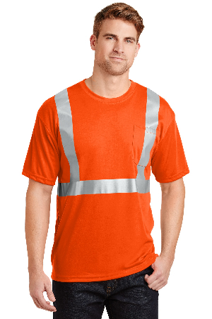 CornerStone - ANSI 107 Class 2 Safety T-Shirt. CS401-4