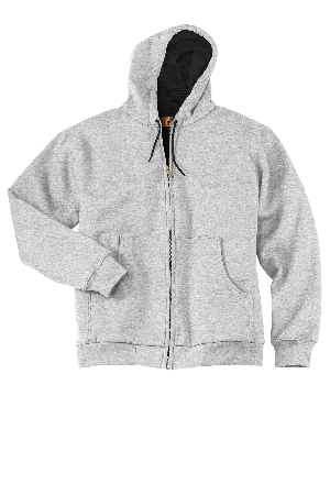 CornerStone - Heavyweight Full-Zip Hooded Sweatshirt with Thermal Lining. CS620-1