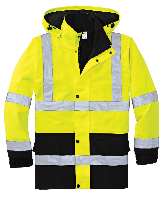 CornerStone - ANSI 107 Class 3 Waterproof Parka. CSJ24-1
