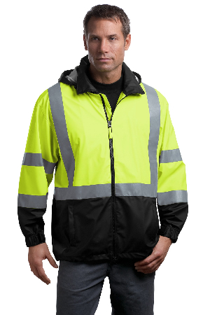 CornerStone - ANSI 107 Class 3 Safety Windbreaker. CSJ25-0