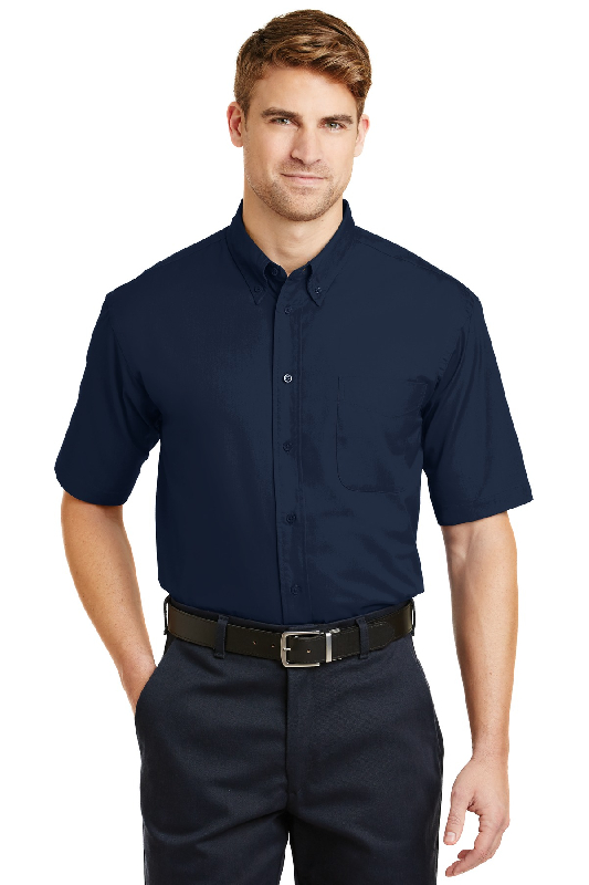 CornerStone - Short Sleeve SuperPro Twill Shirt. SP18