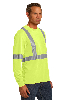 CornerStone ANSI 107 Class 2 Long Sleeve Safety T-Shirt. CS401LS-2