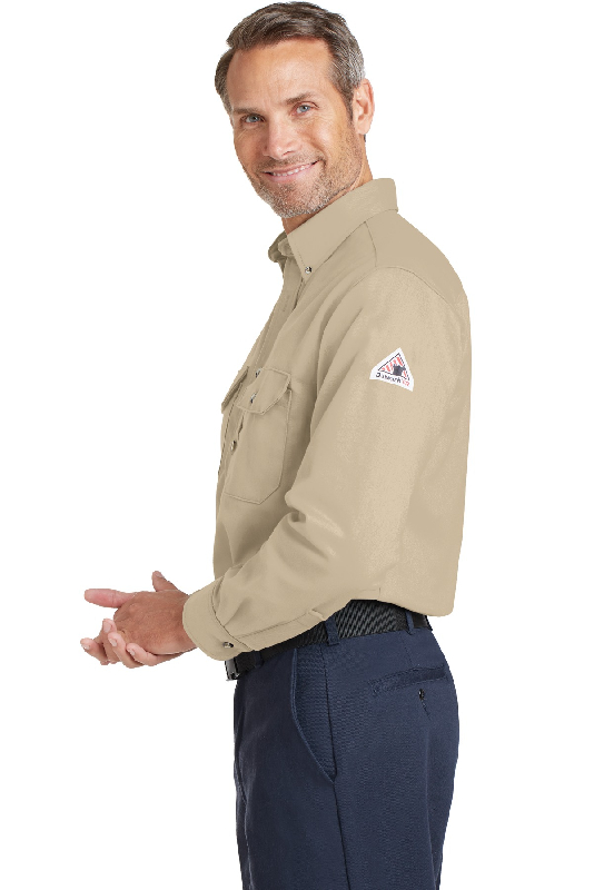 Bulwark EXCEL FR ComforTouch Dress Uniform Shirt. SLU2-4