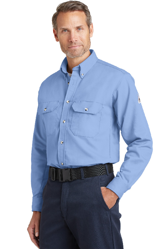 Bulwark EXCEL FR ComforTouch Dress Uniform Shirt. SLU2-1
