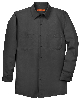 Red Kap Long Size  Long Sleeve Industrial Work Shirt. SP14LONG-1