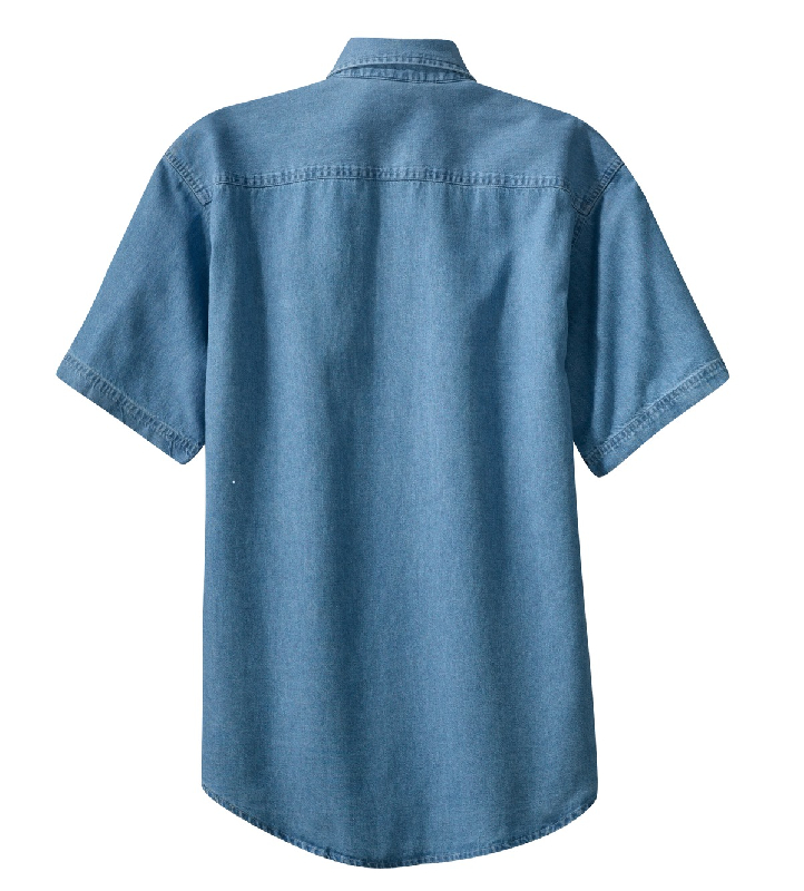 Port & Company - Short Sleeve Value Denim Shirt. SP11-0