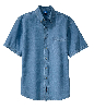 Port & Company - Short Sleeve Value Denim Shirt. SP11-1