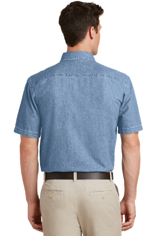 Port & Company - Short Sleeve Value Denim Shirt. SP11-3