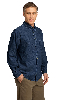 Port & Company - Long Sleeve Value Denim Shirt. SP10-0