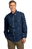 Port & Company - Long Sleeve Value Denim Shirt. SP10-2