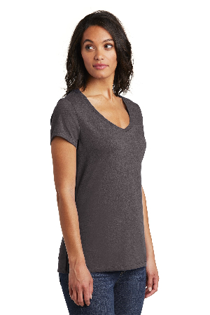 District Women's Very Important Tee V-Neck. DT6503-2