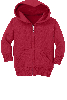 Port & Company Infant Core Fleece Full-Zip Hooded Sweatshirt. CAR78IZH-1