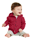 Port & Company Infant Core Fleece Full-Zip Hooded Sweatshirt. CAR78IZH-3