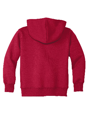Port & Company Toddler Core Fleece Pullover Hooded Sweatshirt. CAR78TH-0