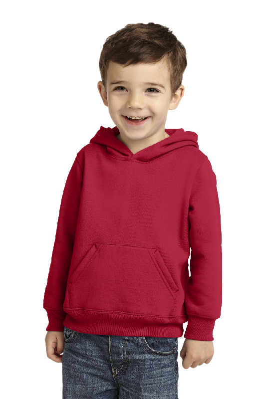Port & Company Toddler Core Fleece Pullover Hooded Sweatshirt. CAR78TH-2